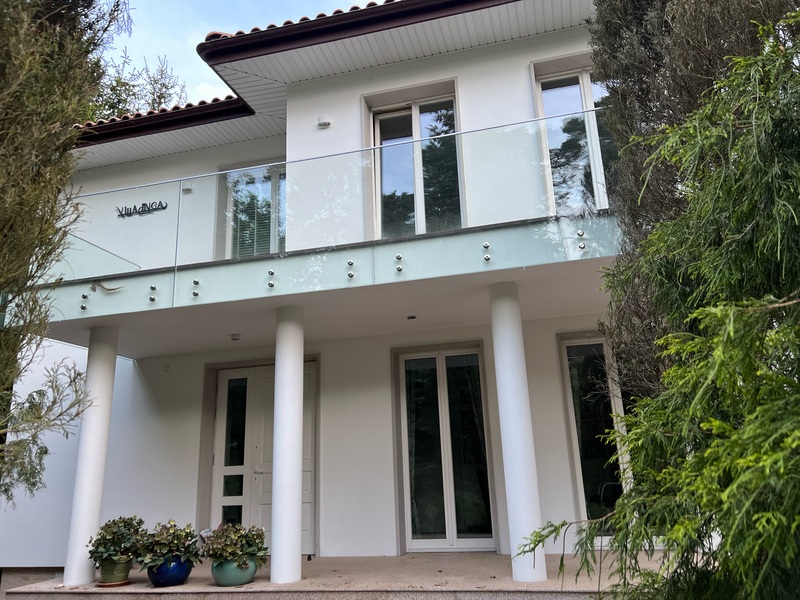 Balustrada szklana - dom prywatny 4