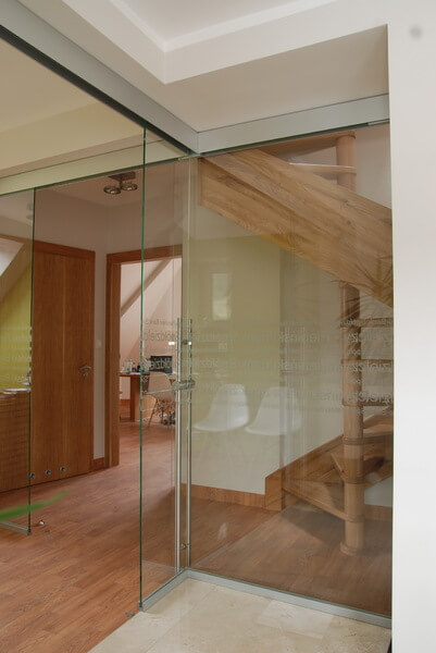 Zabudowa szklana, bank, Krościenko