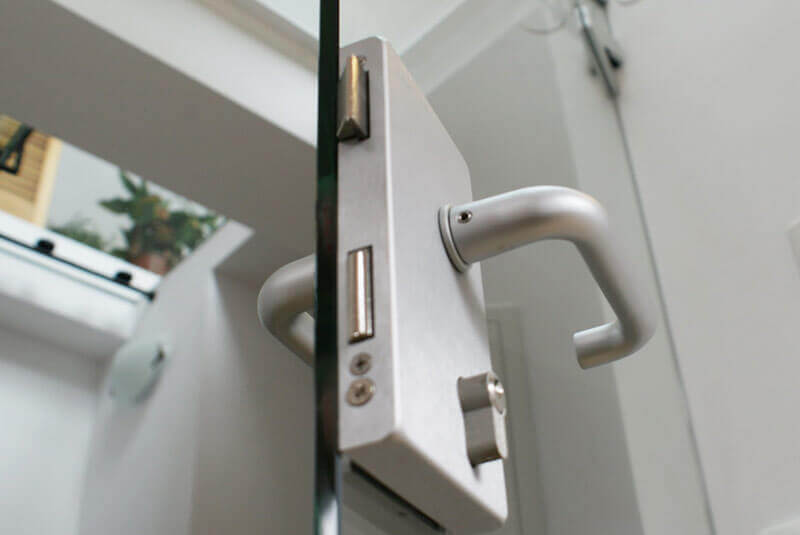 Zamek do drzwi szklanych DORMA